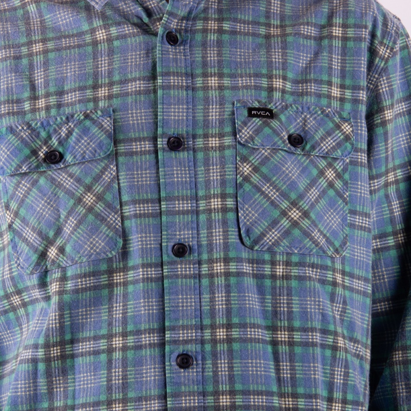 Camisa RVCA Panhandle Azul Claro